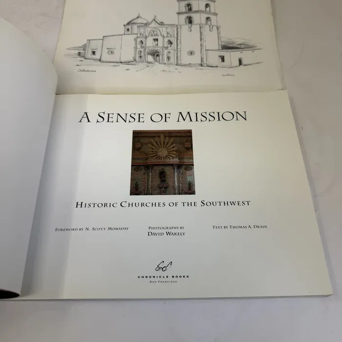 Title page — A Sense of Mission: Historic Churches of the Southwest