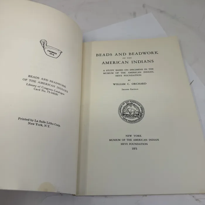 Title page — Beads and Beadwork of the American Indians