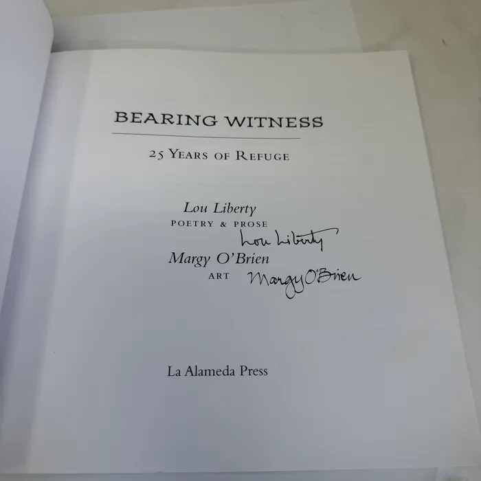 Signature — Bearing Witness: 25 Years of Refuge