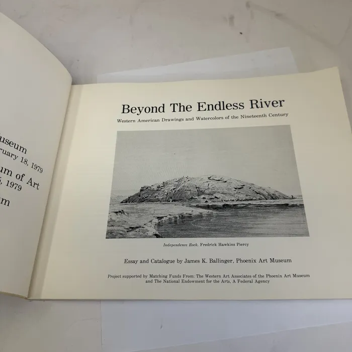 Title page — Beyond The Endless River: Western American Drawings and Watercolors of the Nineteenth Century