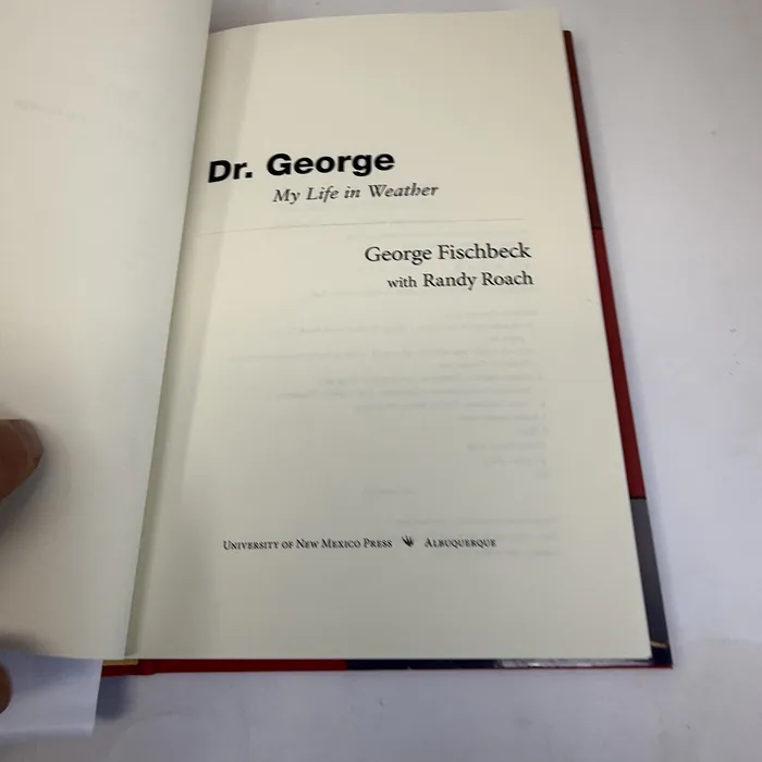 Title page — Dr. George: My Life in Weather