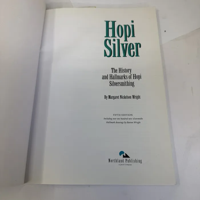 Title page — Hopi Silver: The History and Hallmarks of Hopi Silversmithing