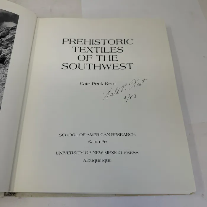 Signature — Prehistoric Textiles of the Southwest