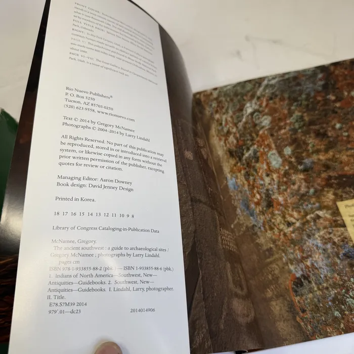 Copyright / ISBN — The Ancient Southwest: A Guide to Archaeological Sites