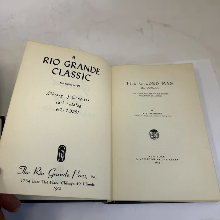 Title page — The Gilded Man (El Dorado) and Other Pictures of the Spanish Occupancy of America