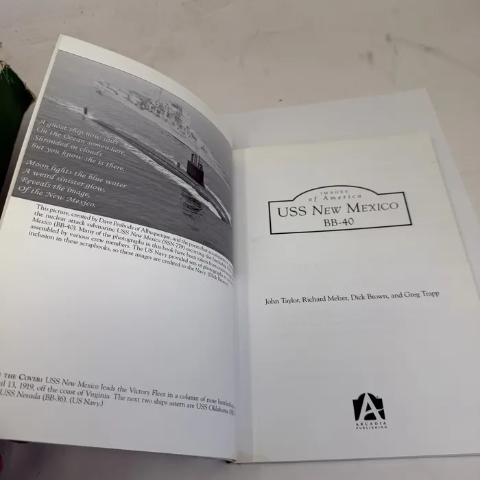 Title page — USS New Mexico BB-40