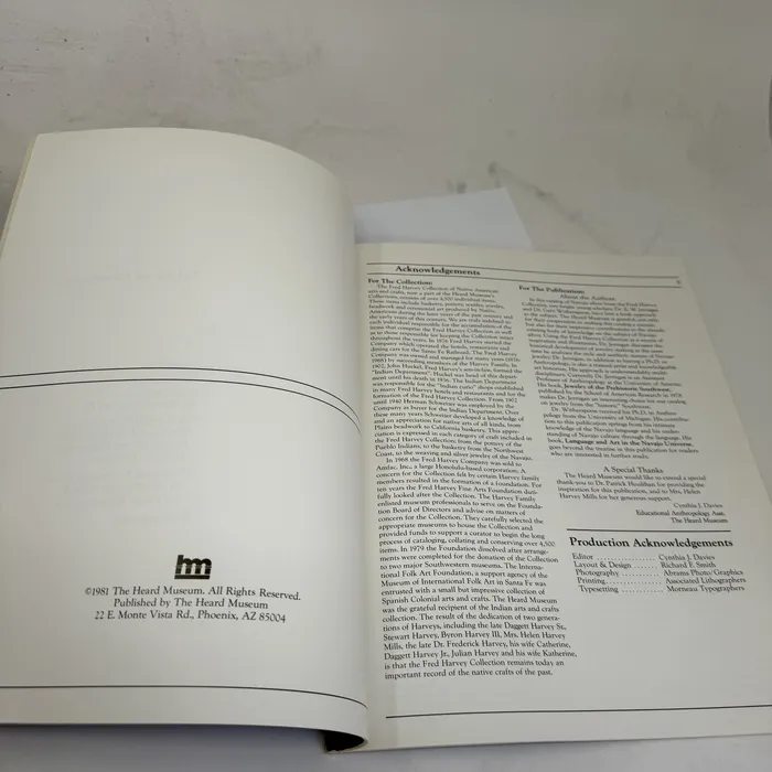 Copyright / ISBN — White Metal Universe: Navajo Silver from the Fred Harvey Collection